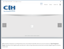 Tablet Screenshot of cih-smd.com